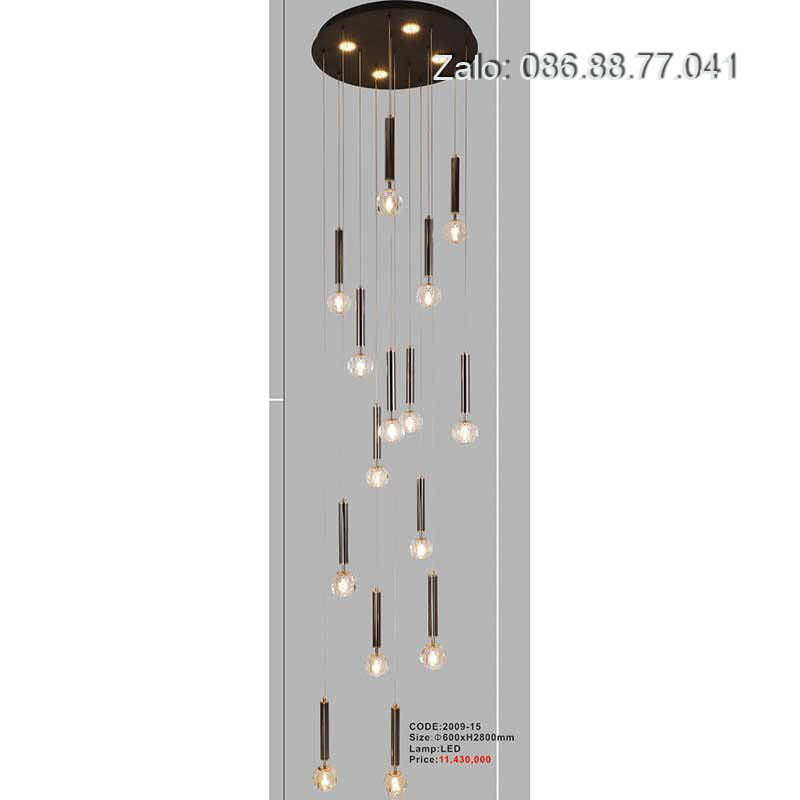 Đèn thả thông tầng 2009-15