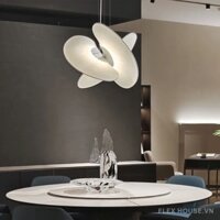 Đèn thả trần bằng vải 3 lớp xếp chéo độc đáo SPL040