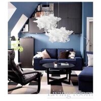 Đèn thả trần Đám Mây Krusning IKEA - Đèn Decor Phòng Ngủ Đám Mây Phong Cách Hiện Đại - Kèm Bóng LED Và Đế Ốp Trần T01