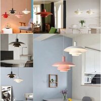 Đèn thả trần hợp kim nhôm D30cm Decor trang trí Bàn ăn quầy bar cafee nhà hàng Hiện Đại - Sang Trọng