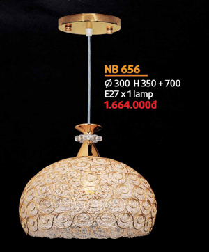 Đèn thả trần NB 656