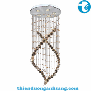 Đèn thả trần pha lê NC 45006