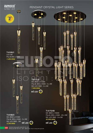 Đèn thả trần Verona T-6185