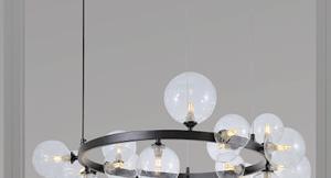 Đèn thả trang trí công nghiệp hiện đại DY4053/15 BK