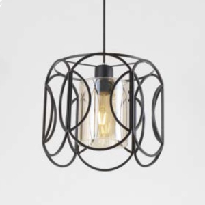 Đèn thả trang trí công nghiệp hiện đại DY4033/1 BK