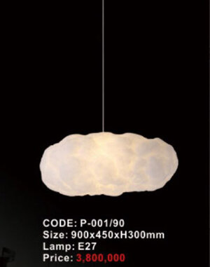 Đèn thả trang trí đám mây P-001/100