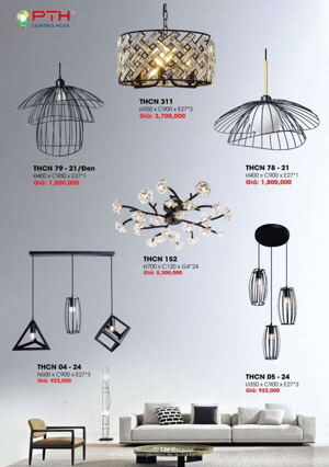 Đèn thả trang trí hiện đại bắt mắt THCN 79-21