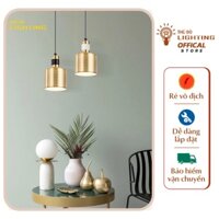 Đèn Thả Trang Trí Phòng Ăn Phòng Khách THỦ ĐÔ LIGHTING Mang Phong Cách Hiện Đại Bảo Hành 12 Tháng_Thả Đơn TD010 Gold