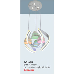 Đèn thả trang trí T-6188/4