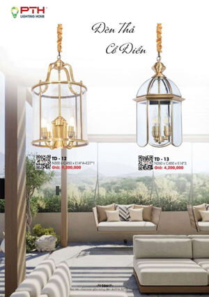 Đèn thả trang trí TD-12