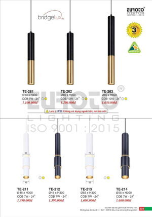 Đèn thả trang trí TE-214