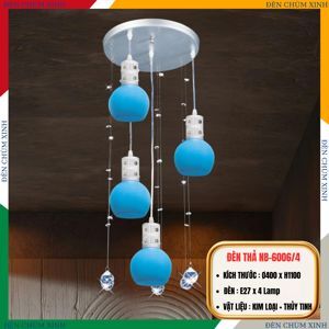 Đèn thả trang trí trần Netviet NB 6006-4
