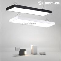 Đèn Thả Văn Phòng 8834 - Đèn Máng Thả Trần Dạng Hộp - Kích Thước 120 x 30cm - Ánh Sáng Trắng Phù Hợp Mọi Không Gian