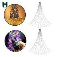 Đèn thác nước cây thông Noel 16 đường thả cho đám cưới ngoài trời trong nhà