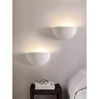 Đèn Thạch Cao Đèn Tường Mặt Trăng Phòng Tròn Cá Tính Đầu Giường Phòng Ngủ Phòng Khách Tường Nền Phòng Khách Bắc Âu Đơn G