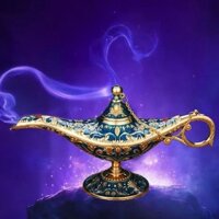 Đèn thần của Aladdin đồ trang trí bằng kim loại trang trí chúc đèn Tân Cương thủ công mỹ nghệ đồ tr