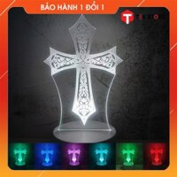Đèn Thánh Giá (3 Màu - 7 Màu - 16 Màu Kèm Điều Khiển)