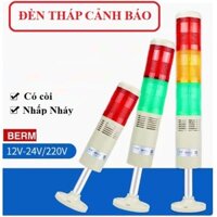 Đèn tháp cảnh báo 220V nhấp nháy