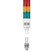 Đèn tháp QLIGHT ST45L-BZ-3-220-RAG 3 tầng 220VAC có còi