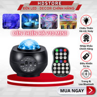 Đèn Thiên Hà V10 Lốc Xoáy Mini, Chiếu Sao Thiên Hà, Điều Khiển App, Có Loa Bluetooth Decor Trang Trí