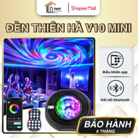Đèn Thiên Hà V10 Mini Lốc Xoáy THT DECOR Đèn LED Galaxy Thông Minh 2025 Đèn Thiên Hà Chỉnh App Có Loa Bluetooth Nhỏ Gọn