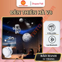 Đèn Thiên Hà V8 THTO Đèn LED Galaxy Hiện Đại Tích Hợp Loa Bluetooth Kèm 8 Hiệu Ứng Chiếu Thiên Hà Sống Động