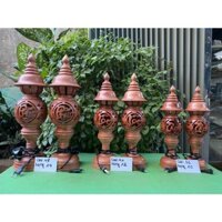 Đèn thờ cúng Phật Gia Tiên bằng gỗ tự nhiên Cao Cấp - Nhiều mẫu mã kích thước