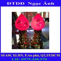 Đèn thờ đôi trái đào