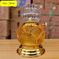 Đèn thờ đốt dầu lưu ly cát tường mẫu đẹp