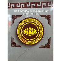 Đèn thờ hào quang Hoa sen