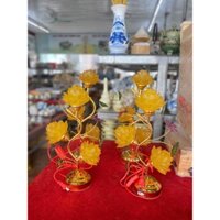 Đèn Thờ Hoa Sen 3 Bông. Nhiều Kích Thước