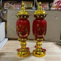 Đèn thờ phú quý cao 40cm ngang 13cm ( 1 CẶP)