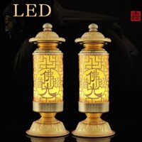 Đèn Thờ Trụ LED cao cấp 7 màu/đèn(bàn thờ Phật,Gia tiên...)