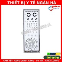 Đèn Thử Thị Lực Chữ C Đo Tật Khúc Xạ, Đèn Kiểm Tra Thị Lực, Bảng Đo Thị Lực