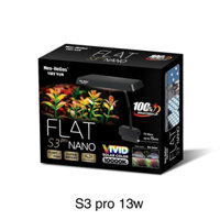 Đèn Thủy Sinh Flat Nano S3 Pro (Bản Nâng Cấp Của S3 Plus) công suất 13W, đỏ cá không đỏ nước