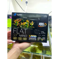 Đèn thuỷ sinh Flat Nano S3 Pro+ (phiên bản nâng cấp) chế độ đèn trắng, chất lượng ánh sáng cao, kẹp vào thành hồ