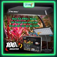 Đèn Thủy Sinh Flat Nano S3 PRO+ 13W | Đèn led kẹp hồ cá Neo-Helios đỏ cá đỏ cây ko đỏ nước(CTY)