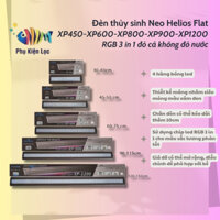 Đèn thủy sinh Neo Helios Flat XP450/XP600/XP800/XP900/XP1200 - RGB 3 in 1 đỏ cá không đỏ nước
