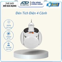 Đèn Tích Điện 4 Cánh Ánh Sáng Trắng Bóng Đèn Led 40W Tiết Kiệm Điện Năng Lượng Mặt Trời (APS)