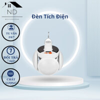 Đèn Tích Điện 4 Cánh Ánh Sáng Trắng Bóng Đèn Led 40W Tiết Kiệm Điện Năng Lượng Mặt Trời