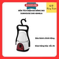 Đèn Tích Điện Đa Năng 360 Cỡ Trung Sunhouse SHE-6848LA - Trắng