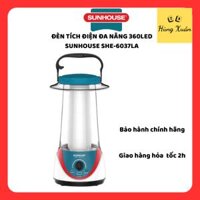 Đèn Tích Điện Đa Năng 360LED Sunhouse SHE-6037LA - Màu Ngẫu Nhiên - Chính Hãng