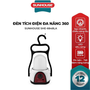 Đèn tích điện đa năng Sunhouse SHE-6848LA