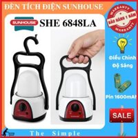 đèn Tích điện đa Năng Sunhouse She-6848la, Có Móc Treo, Chiếu Sáng Lên đến 60h Ctb439 – Bechip