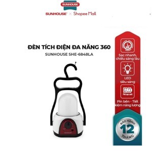 Đèn tích điện đa năng Sunhouse SHE-6848LA