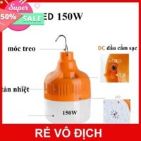 đèn tích điện- đen tich dien 150W- đủ cáp sạc củ sạc