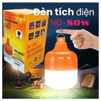 Đèn Tích Điện NĐ-80W Pin Sạc Siêu Sáng
