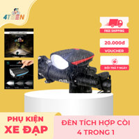 Đèn Tích Hợp Còi 4 Chế Độ Sáng 3 Chế Độ Còi Tích Hợp Chống Nước
