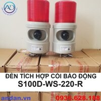 Đèn tích hợp còi báo động S100D-WS-220-R (ĐH 15-20 NGÀY) (GIÁ THAM KHẢO, LH ĐỂ LẤY GIÁ THỰC TẾ)