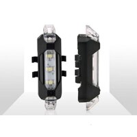 Đèn tín hiệu Led nhiều chế độ sáng gắn xe đạp - Màu trắng